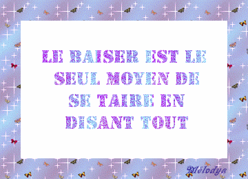 Le baiser...