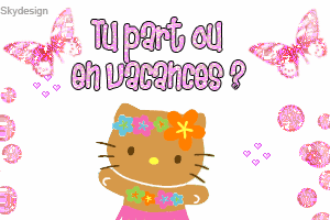 Les vacances...